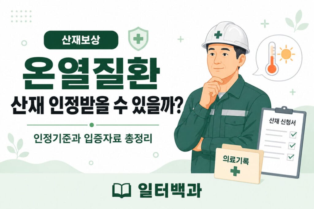 폭염 속 작업 중 발생한 온열질환의 산재 인정기준